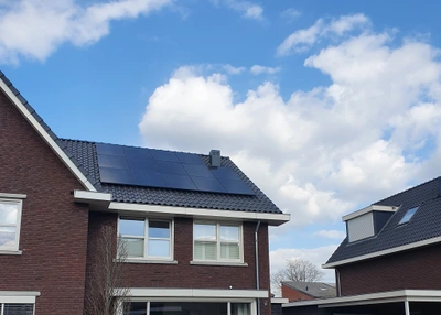 terugleveren aan het net me zonnepanelen