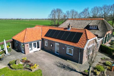 Zonnepanelen geinstalleerd op woning