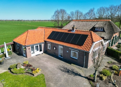 Woonboerderij met zonnepanelen van Dijkman Zonne energie