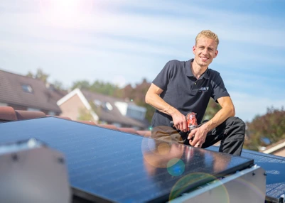 Zonnepanelen monteur Bryan van Dijkman